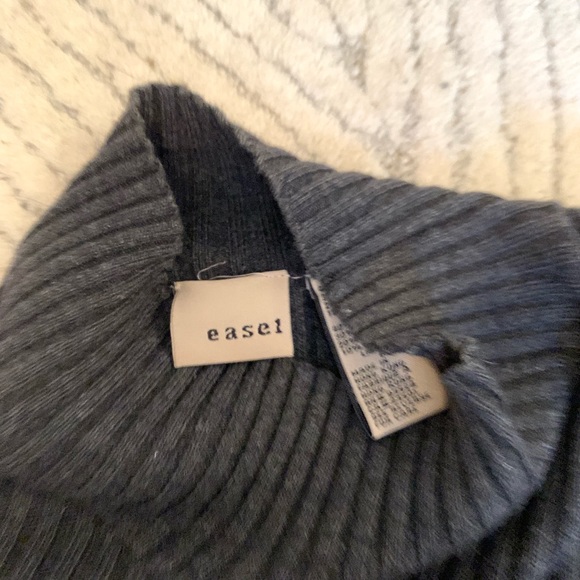 Mock neck sweater set charcoal grey - Picture 7 of 7